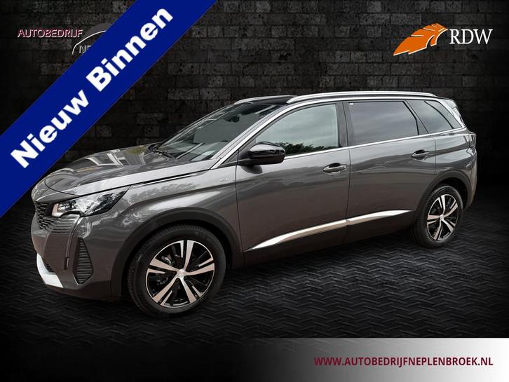 Peugeot 5008 1.2 Hybrid GT 02-2024 42.031 KM Automaat 7pers, Auto's, Peugeot, Bedrijf, Te koop, 360° camera, ABS, Achteruitrijcamera