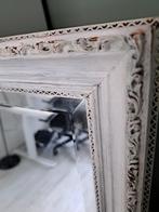 Brocante spiegel met geslepen glasrand, Ophalen, Zo goed als nieuw, Rechthoekig, Minder dan 100 cm