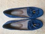 Donkerblauw suède instappers Tamaris, Kleding | Dames, Tamaris, Blauw, Instappers, Ophalen of Verzenden