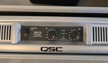 QSC GX3 PA versterker + flight case beschikbaar voor biedingen