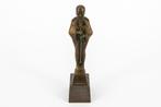 BRONZEN BEELDJE EGYPTISCHE  GOD PTAH, Antiek en Kunst, Antiek | Koper en Brons, Ophalen of Verzenden