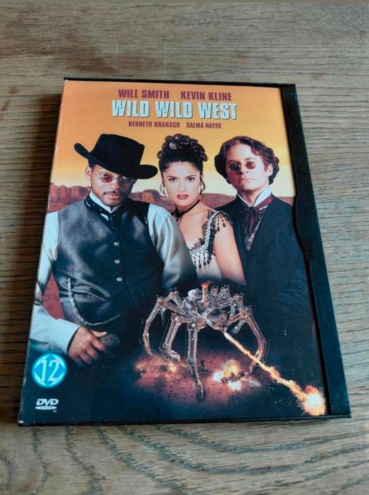 Wild Wild West dvd. Will Smith. Salma Hayek., Cd's en Dvd's, Dvd's | Actie, Zo goed als nieuw, Actie, Vanaf 12 jaar, Ophalen of Verzenden
