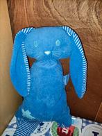 Lief! Lifestyle Blauw konijn knuffel 35 cm groot, Konijn, Ophalen of Verzenden