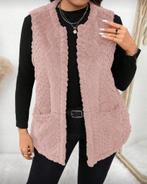 Vest Elsa Roze (44 tm 52), Kleding | Dames, Grote Maten, Verzenden, Nieuw, Roze, Trui of Vest