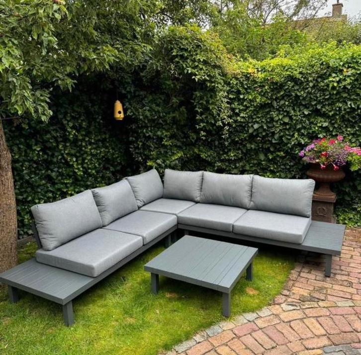 Showroom model cuba loungebank buitenbank zitbank bankje, Tuin en Terras, Tuinsets en Loungesets, Zo goed als nieuw, Ophalen of Verzenden