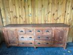 Dressoir van teakhout, Huis en Inrichting, Ophalen, Gebruikt, Teakhout, Landelijk