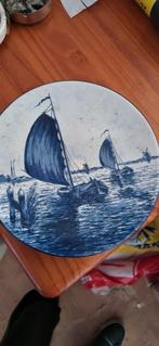 Delfs blauw borden, Antiek en Kunst, Antiek | Wandborden en Tegels, Ophalen of Verzenden