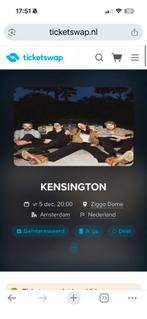 Vanavond concert Kensington!, Tickets en Kaartjes, Twee personen, Overige soorten