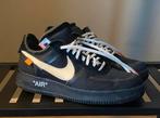 Nike Air Force 1 Low Off-White Black White Maat 42 MET BON!!, Kleding | Heren, Schoenen, Ophalen of Verzenden, Zo goed als nieuw