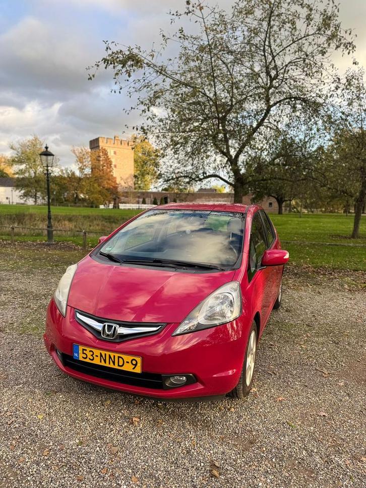 Honda Jazz 1.4 AUT 2010 Rood, Auto's, Honda, Particulier, Jazz, ABS, Airbags, Airconditioning, Elektrische buitenspiegels, Elektrische ramen