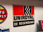 UNIROYAL banden oud reclamebord, Verzamelen, Merken en Reclamevoorwerpen, Reclamebord, Gebruikt, ., Ophalen of Verzenden