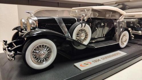Duesenberg 1934 Limousine zwart Signature metal 1:18 KRD, Hobby en Vrije tijd, Modelauto's | 1:18, Zo goed als nieuw, Auto, Overige merken