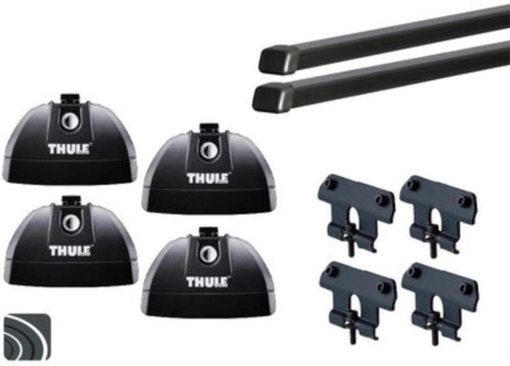 Thule dakdragers Audi Q7 2015-heden Fixpoints/montagepunten, Auto diversen, Dakdragers, Gebruikt, Ophalen of Verzenden