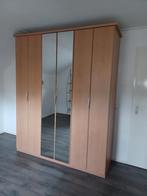 Kledingkast hang/leg Breed 180 cm Hoog 225 cm Diep 60 Beuken, Huis en Inrichting, Kasten | Kledingkasten, Ophalen, Met deur(en)