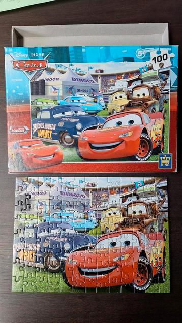 Cars puzzel 100 stukjes beschikbaar voor biedingen