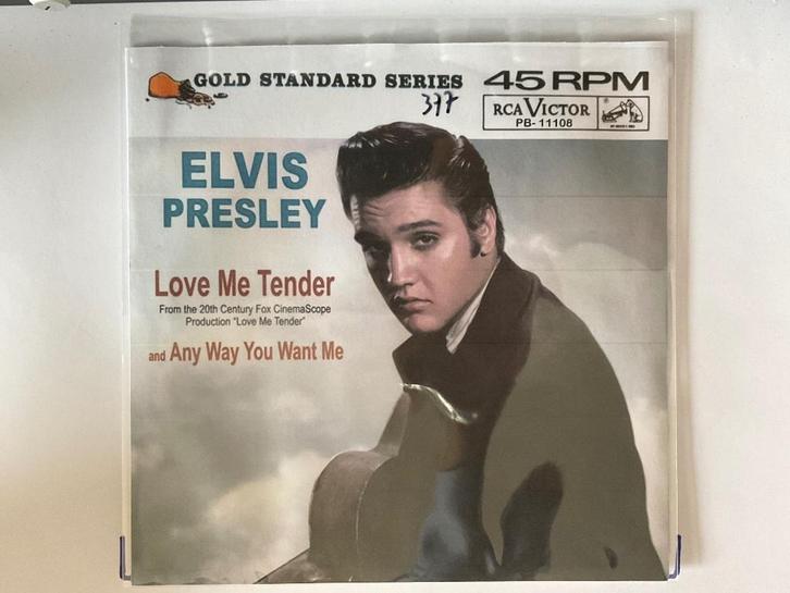 ELVIS PRESLEY:  LOVE ME TENDER - ANY WAY YOU WANT ME VG+, Cd's en Dvd's, Vinyl Singles, Gebruikt, Single, Pop, 7 inch, Ophalen of Verzenden