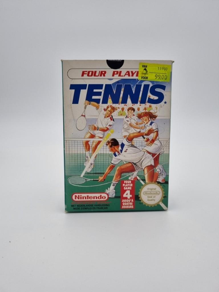 Four Player Tennis NES Compleet, Spelcomputers en Games, Games | Nintendo NES, 1 speler, Verzenden, Vanaf 3 jaar