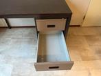 Stalen kantoor set - bureau en kasten, Ophalen, Gebruikt, Bureau