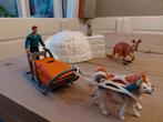 Schleich Antarctica Expeditie met Sledehonden, Ophalen of Verzenden, Zo goed als nieuw, Jongen of Meisje