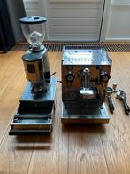 Rocket Espresso machine + molen + uitklopbak, Witgoed en Apparatuur, Koffiezetapparaten, Gebruikt, Espresso apparaat, Koffiebonen