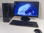 HP Desktop- Intel core i5 - SSD - Windows 11 - MS Office, Computers en Software, Ophalen, Met monitor, 8 GB, Zo goed als nieuw