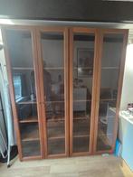 Billy boekenkasten met glazendeuren, Ophalen, Gebruikt, 50 tot 100 cm, 150 tot 200 cm