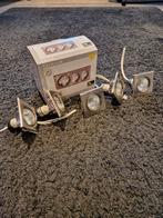 RVS Inbouwspots, Huis en Inrichting, Lampen | Spots, Metaal of Aluminium, Halogeen, Ophalen of Verzenden, Zo goed als nieuw