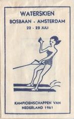 waterski roeien kampioenschap van NL - Bosbaan Amsterdam, Watersport en Boten, Waterski's, Ophalen of Verzenden, Gebruikt, Waterski's