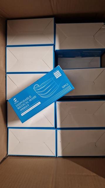 Mondmaskers - Nieuw in doos beschikbaar voor biedingen