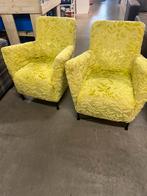2 fauteuils stof, Huis en Inrichting, Ophalen, Minder dan 75 cm, Zo goed als nieuw, X