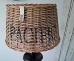 Pacific rieten lampenkap van Riviera Maison, Huis en Inrichting, Lampen | Lampenkappen, Ophalen of Verzenden, Gebruikt, Rond, 25 tot 50 cm