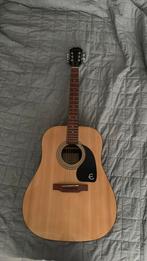 Epiphone DR-100 + muurbeugel en accessoires, Muziek en Instrumenten, Ophalen of Verzenden, Zo goed als nieuw, Western- of Steelstringgitaar