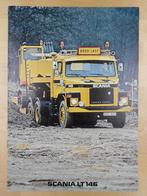 Scania LT146 Brochure 1977 LT 146 6x4 Torpedo - 141, Ophalen of Verzenden, Zo goed als nieuw, Overige merken, Scania
