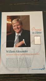 Zilveren postzegel Willem Alexander, Postzegels en Munten, Postzegels | Nederland, Ophalen of Verzenden, Na 1940, Postfris