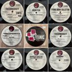 Diverse hardstyle platen van label Titanic, Cd's en Dvd's, Vinyl | Dance en House, Verzenden, Zo goed als nieuw, 12 inch