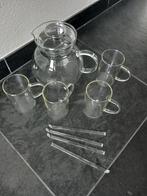 Glazen theeservies, Nieuw, Glas, Ophalen of Verzenden