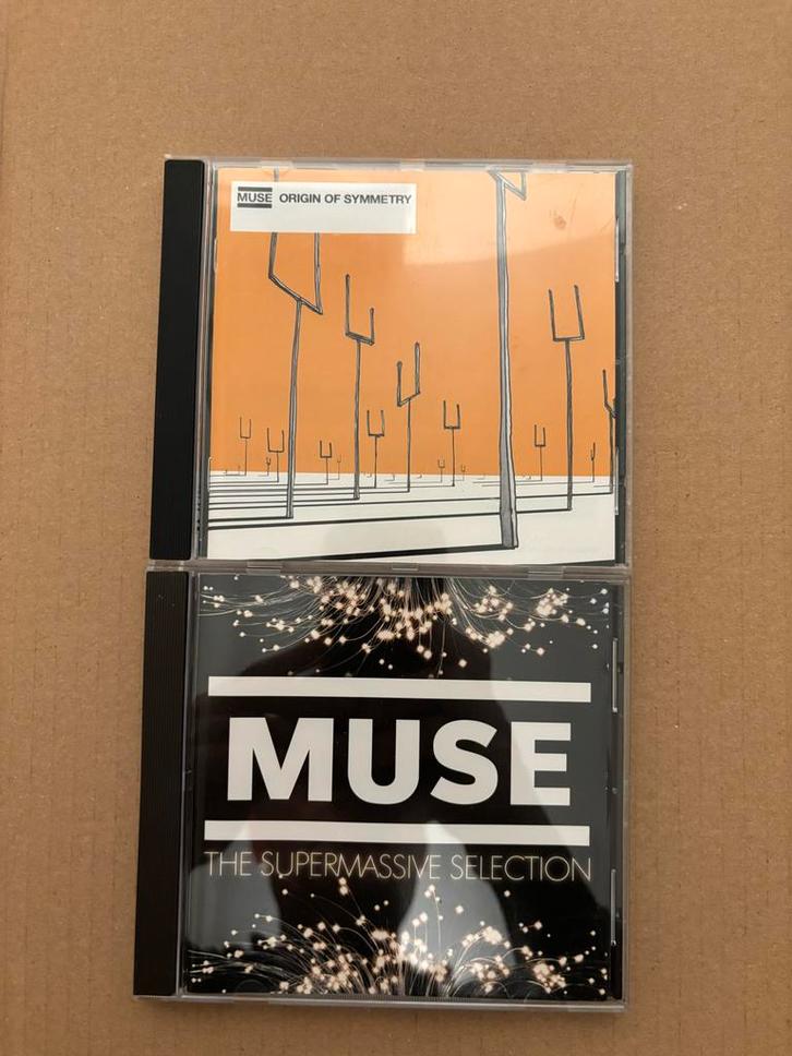 Muse CD's - Origin of Symmetry & Supermassive Selection, Cd's en Dvd's, Cd's | Rock, Zo goed als nieuw, Ophalen of Verzenden