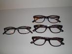 Vier leesbrillen sterkte 2.50 bruin motief Hema Nieuw!, Overige merken, Bruin, Nieuw, Ophalen of Verzenden