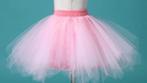 SALES! Roze meerlaagse wijdvallende petticoat tutu XL XXL, Carnaval, Maat 42/44 (L), Nieuw, Ophalen of Verzenden