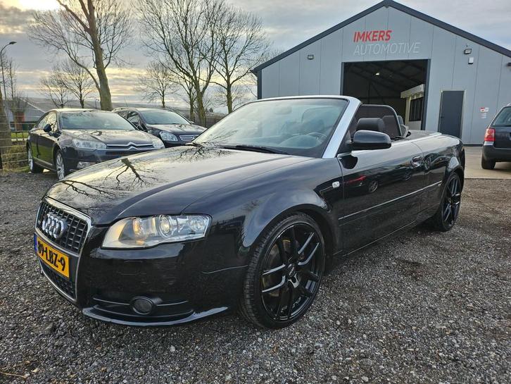 Audi A4 Cabriolet 2.0 TFSI AUT LEER NAVI, Auto's, Audi, Bedrijf, Te koop, A4, Airbags, Airconditioning, Boordcomputer, Centrale vergrendeling