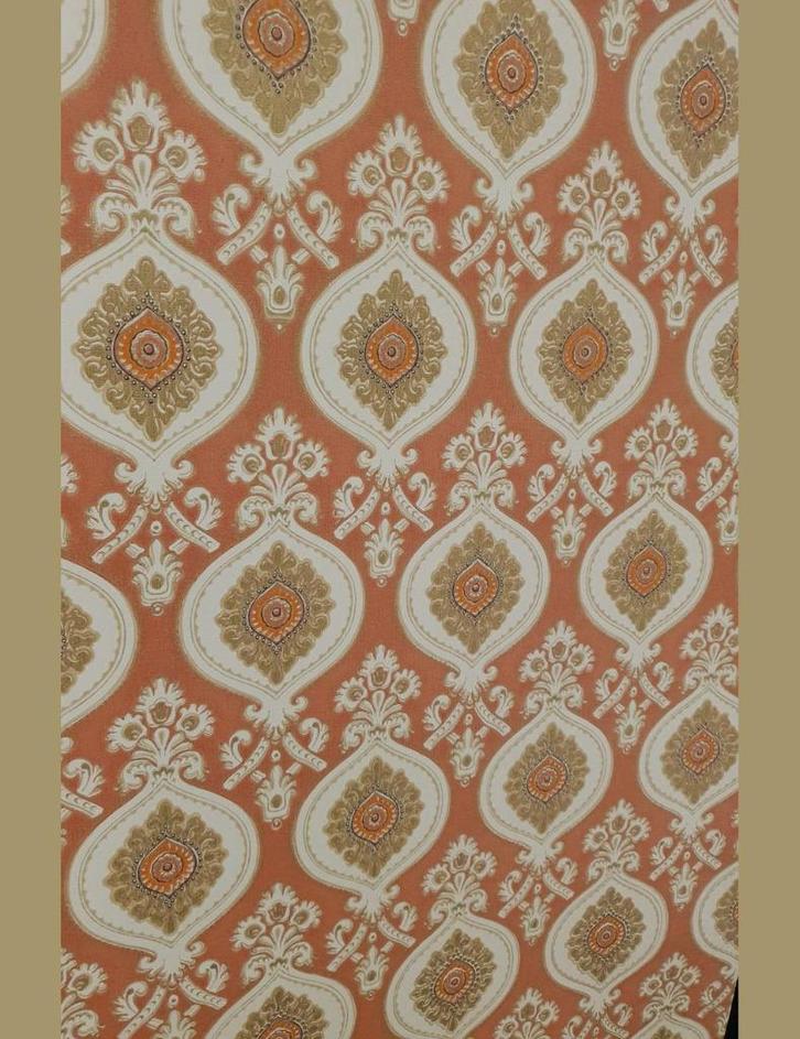 13927 Barok ornament oud behang subtiel en klassiek swiet, Huis en Inrichting, Stoffering | Behang, Wit, minder dan 10 m², Ophalen of Verzenden