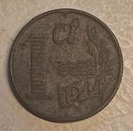 Nederland 1 Cent 1944 Zink, Ophalen of Verzenden, Koningin Wilhelmina, 1 cent, Losse munt