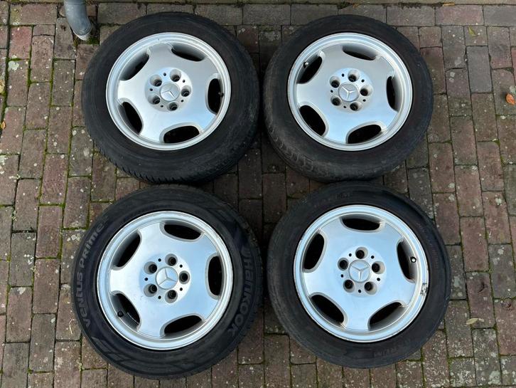 Mercedes W210 Velgen 16 inch, Auto diversen, Wieldoppen, Zo goed als nieuw, Ophalen