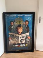 Home Alone filmposter in stevige houten lijst met plexiglas, Ophalen of Verzenden, Gebruikt, Poster