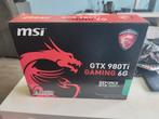 MSI GTX 980Ti 6G, Computers en Software, Videokaarten, Ophalen of Verzenden, Zo goed als nieuw, GDDR5, Nvidia