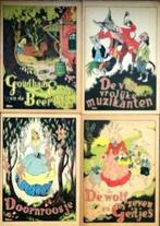4 Oude Kinderprentensprookjesboekjes van Uitgeverij REPLI, Boeken, Kinderboeken | Jeugd | onder 10 jaar, Ophalen of Verzenden