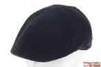 platte pet Flatcap Hawkins zwart katoen 58, 59, 60, 61, 62, Kleding | Heren, Hoeden en Petten, 60 cm (XL, 7½ inch) of meer, Nieuw