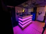 Dj booth met led verlichting, Ophalen, Zo goed als nieuw, Licht