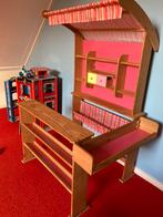 Houten kraampje, Ophalen, Gebruikt