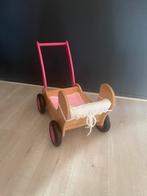 Houten kinderwagen, Kinderen en Baby's, Speelgoed | Houten speelgoed, Ophalen of Verzenden, Zo goed als nieuw